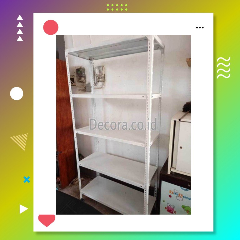 Jual Aneka Rak Besi Baru Demak Murah Kualitas TOP • Decora